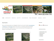Tablet Screenshot of eifelidyll.de